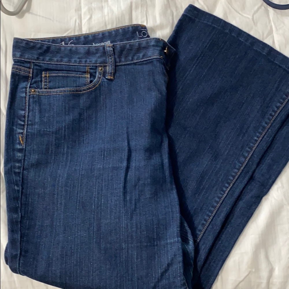 Loft bootcut jeans